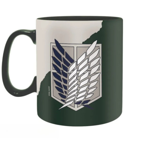 ATTACK ON TITAN - Mug - 460 ml - Emblème S4
