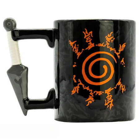 NARUTO SHIPPUDEN - Mug 3D anse - Kunaï Konoha