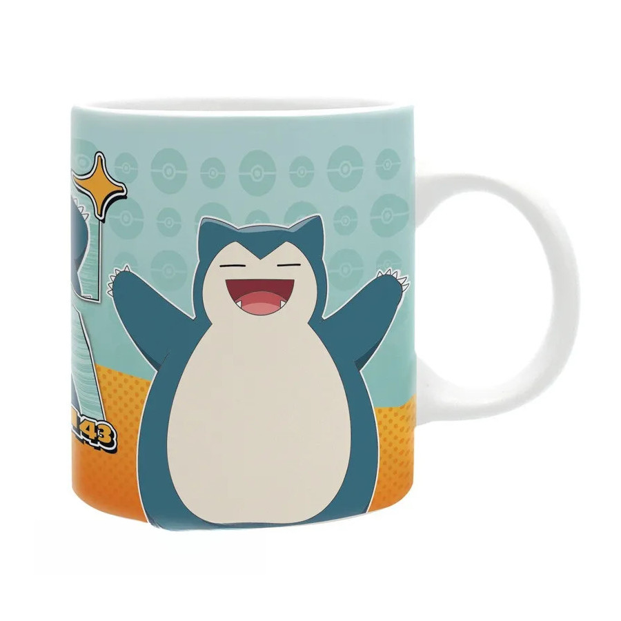 POKEMON - Mug - 320 ml - Ronflex Bande Dessinée - subli