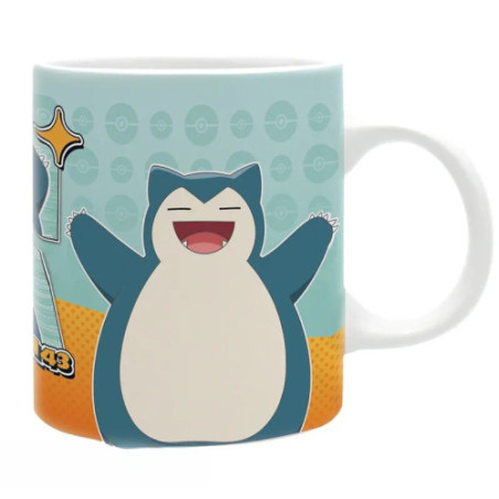 POKEMON - Mug - 320 ml - Ronflex Bande Dessinée - subli