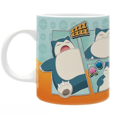 POKEMON - Mug - 320 ml - Ronflex Bande Dessinée - subli
