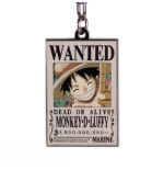 ONE PIECE - Porte-clés Wanted Luffy