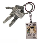 ONE PIECE - Porte-clés Wanted Luffy