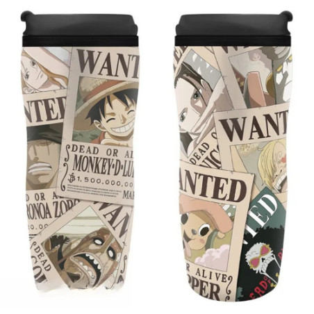 ONE PIECE - Mug de voyage Wanted