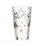 DISNEY - Verre XXL - 400 ml - Clochette Dorée - Paillettes