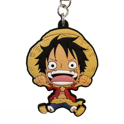 ONE PIECE - Porte-clés PVC - Luffy SD