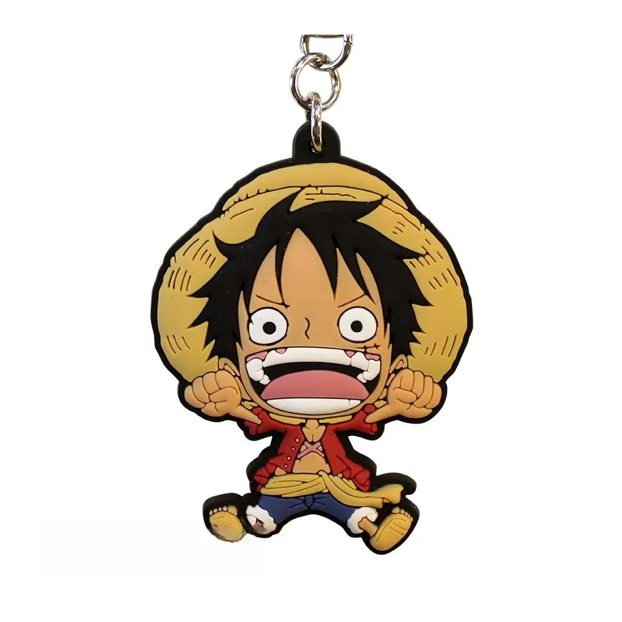 ONE PIECE - Porte-clés PVC - Luffy SD