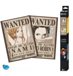 ONE PIECE - Set 2 Posters Chibi 52x38 - Nami & Robin