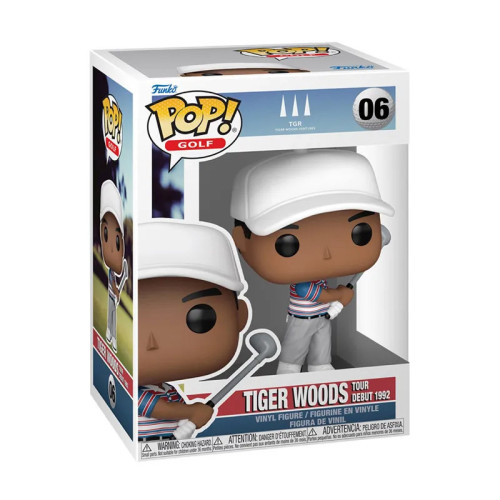 Tiger Woods Pop Golf Tour Debut 1992