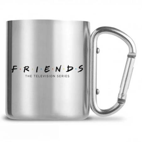 FRIENDS - Mug carabiner - Logo - avec boîte
