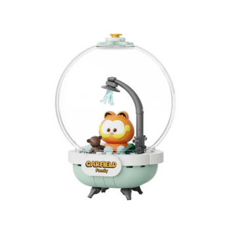 Garfield Crystal Ball Series Pantasy 86802 Garfield Cozy Bath 13cm