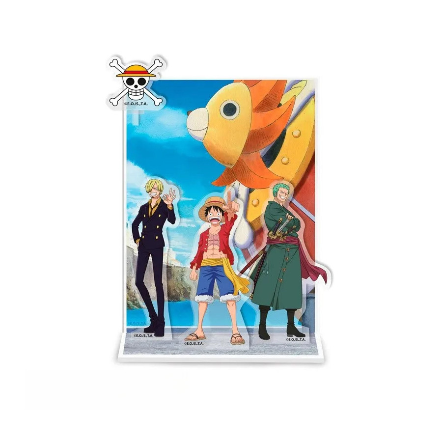 ONE PIECE - Acryl Diorama - Trio