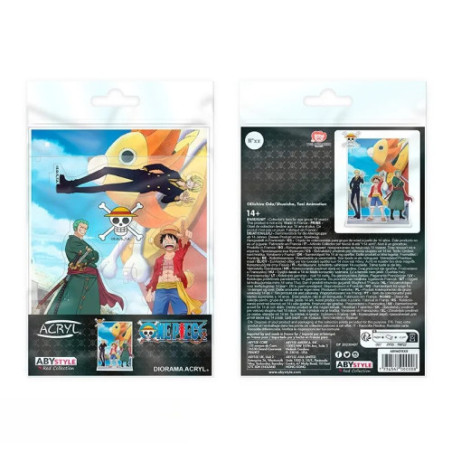 ONE PIECE - Acryl Diorama - Trio
