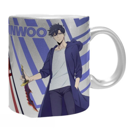 SOLO LEVELING - Mug - 320 ml - Jinwoo & Igris - subli silver