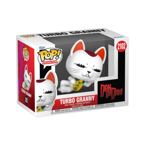 Dandadan Pop Turbogranny Cat