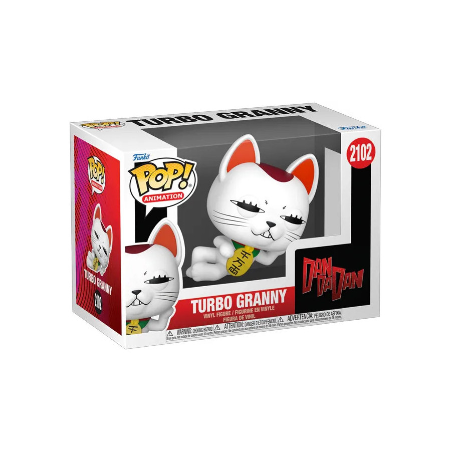 Dandadan Pop Turbogranny Cat