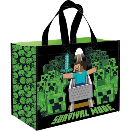 Minecraft Sac Cabas PP 45X40X20cm 25Pcs