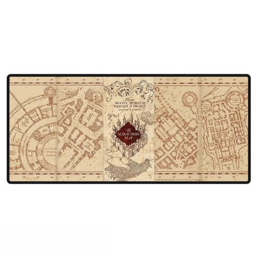 HARRY POTTER - Tapis de souris XXL - Carte du Maraudeur