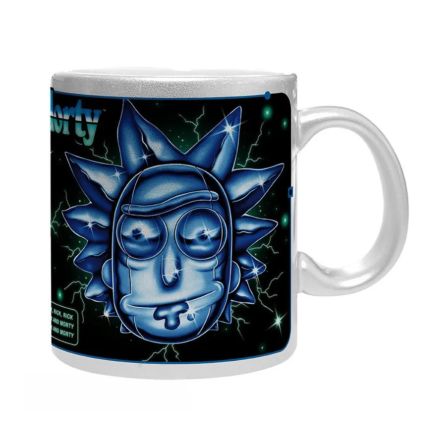 RICK AND MORTY - Mug - 320 ml - Rick & Morty - subli silver