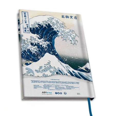 HOKUSAI - Cahier A5 "Grande Vague"