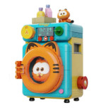 Garfield Pantasy 86821 Fantastic Machines Series Washing Machine 18cm