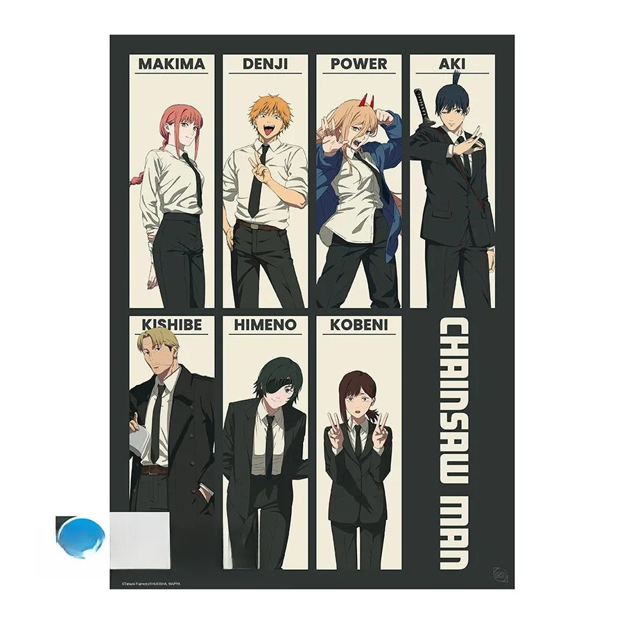 CHAINSAW MAN - Poster Chibi 52x38 - Devil Hunters