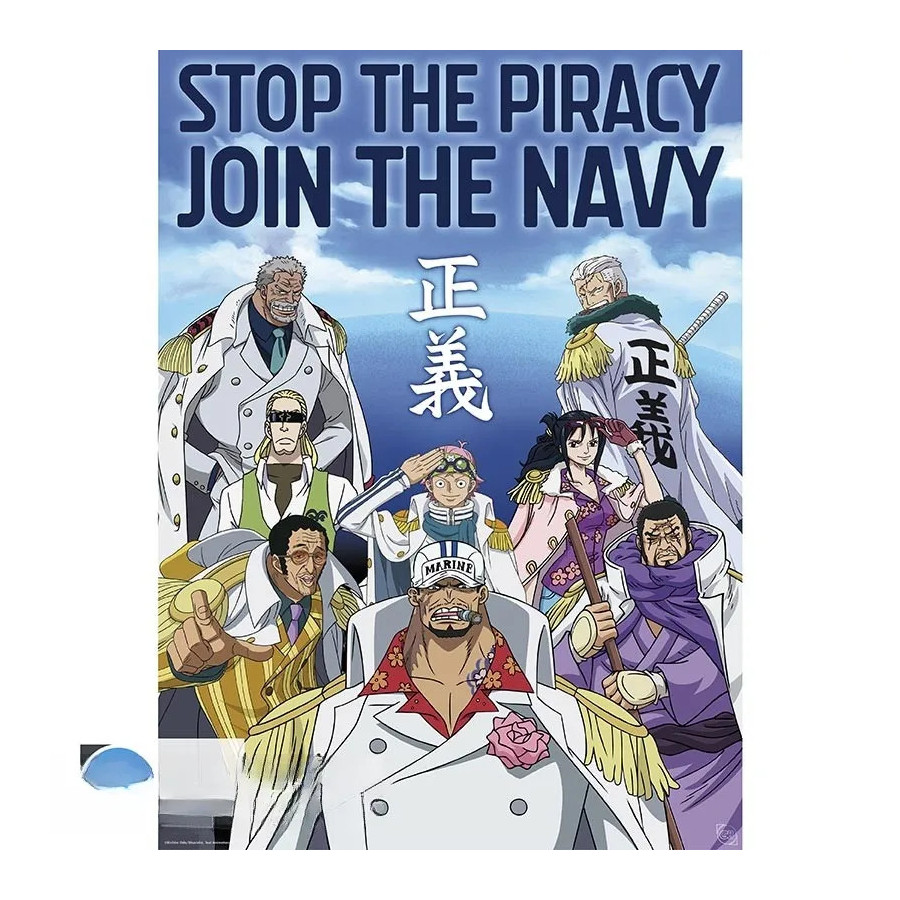 ONE PIECE - Poster Chibi 52x38 - Marine