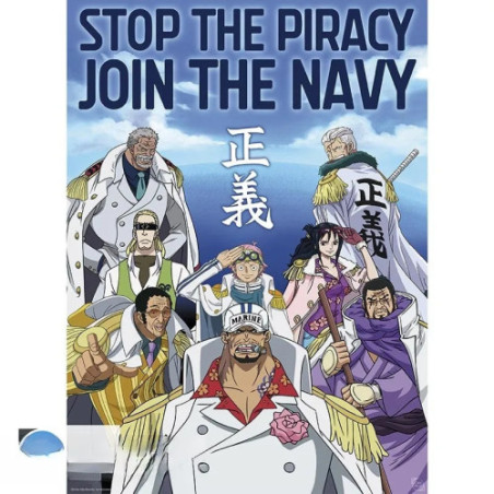 ONE PIECE - Poster Chibi 52x38 - Marine