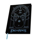 LORD OF THE RINGS - Cahier A5 Premium "Portes de Durin"