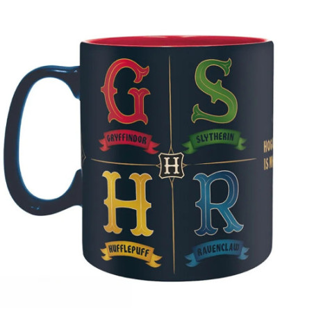 HARRY POTTER - Mug - 460 ml - Maisons - boîte carton