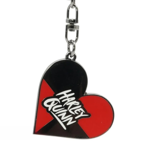 DC COMICS - Porte-clés - Coeur Harley Quinn