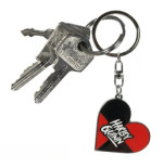 DC COMICS - Porte-clés - Coeur Harley Quinn