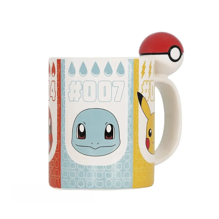 POKEMON - Mug 3D anse - Pokéball