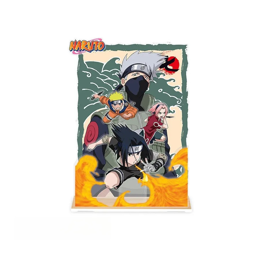 NARUTO - Acryl Diorama - Équipe 7