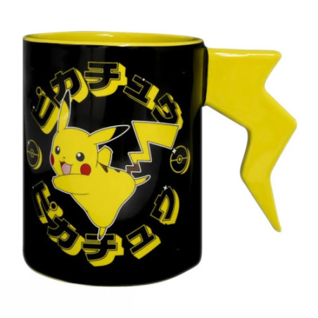 POKEMON - Mug 3D anse - Éclairs de Pikachu