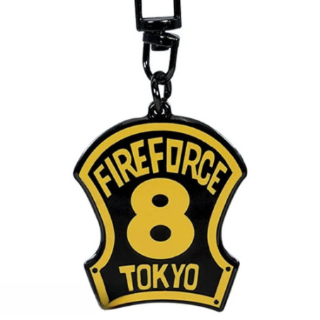 FIRE FORCE - Porte-clés - Emblème 8ème brigade