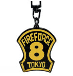 FIRE FORCE - Porte-clés - Emblème 8ème brigade