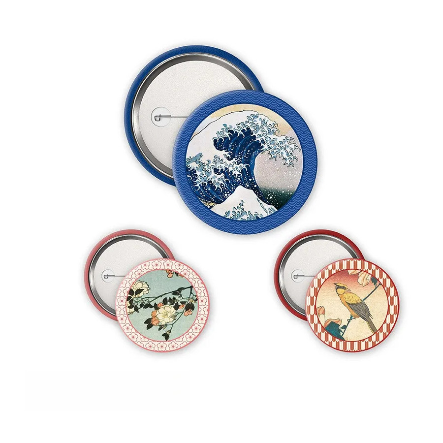 HOKUSAI - Pack de Badges - Collection