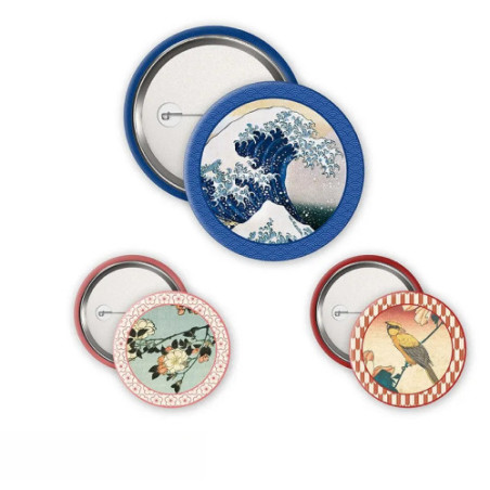 HOKUSAI - Pack de Badges - Collection