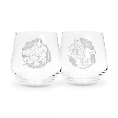 POKEMON - Set de 2 verres - Magicarpe & Léviator EUROPE