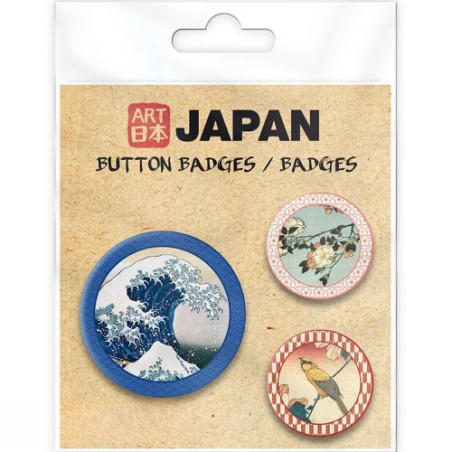 HOKUSAI - Pack de Badges - Collection
