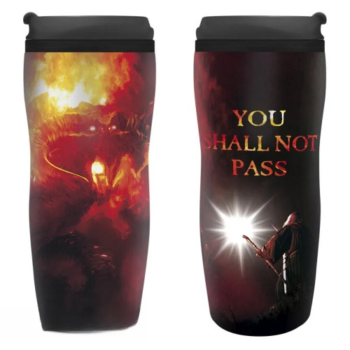 LORD OF THE RINGS - Mug de voyage "Vous ne passerez pas"