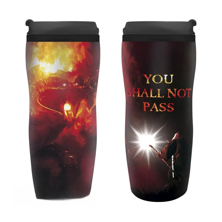 LORD OF THE RINGS - Mug de voyage "Vous ne passerez pas"
