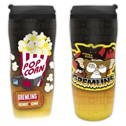 GREMLINS - Mug de voyage Gizmo Pop Corn