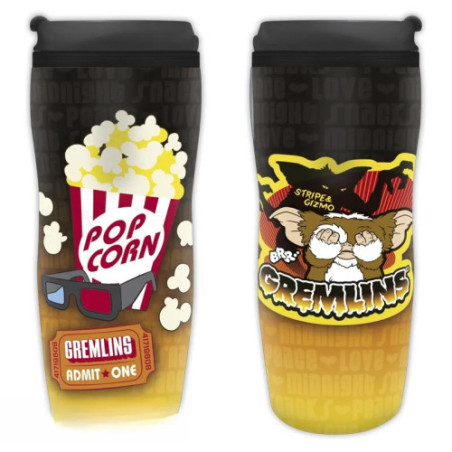 GREMLINS - Mug de voyage Gizmo Pop Corn