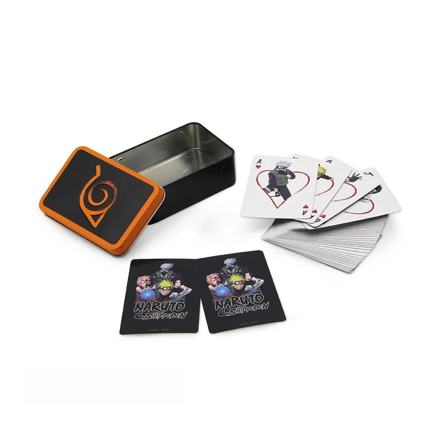 NARUTO SHIPPUDEN - Jeu de 54 cartes