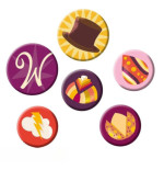 WONKA - Pack de Badges - Bonbons