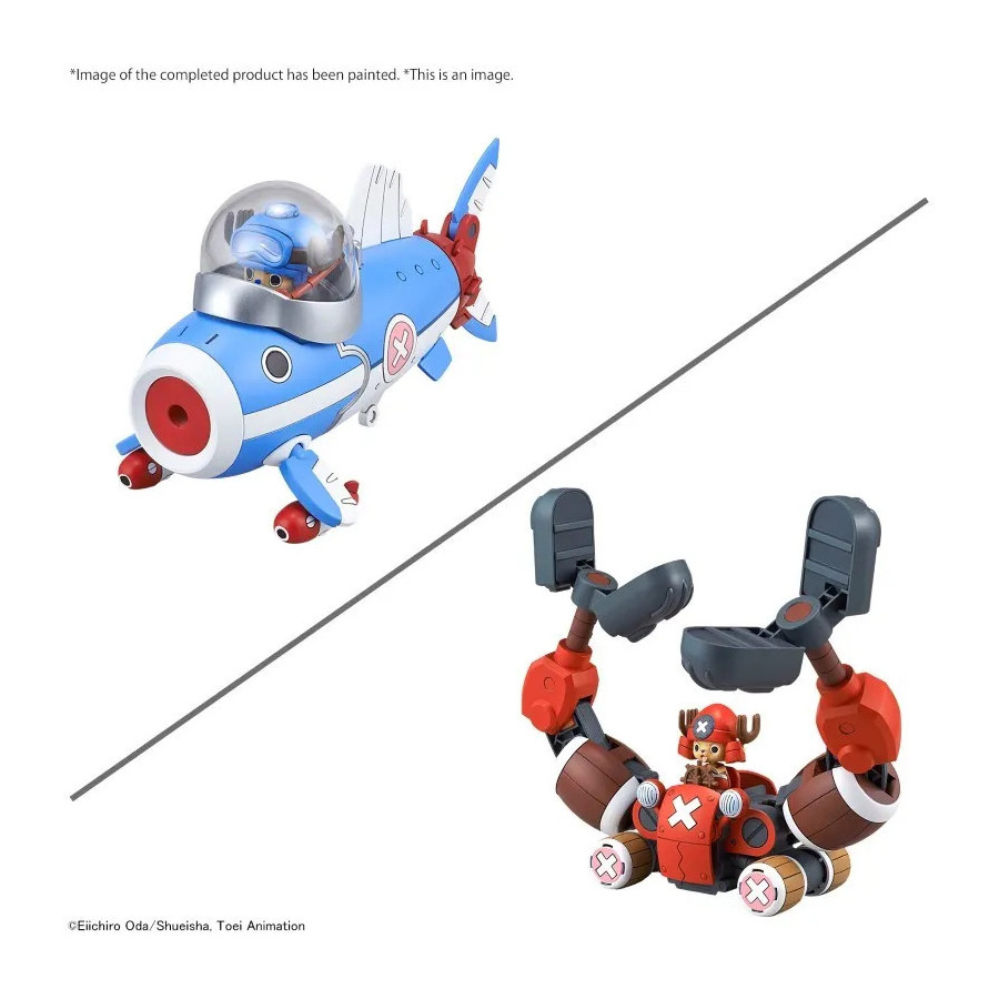 One Piece Chopper Robot 3&5 Chopper Submarine & Chopper Crane
