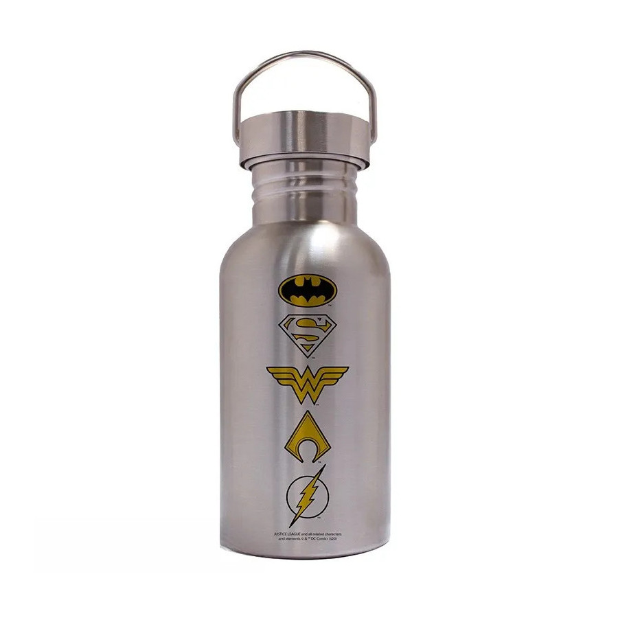 DC COMICS - Gourde Métal - Logos