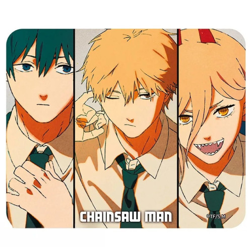 CHAINSAW MAN - Tapis de souris souple - Denji, Aki & Power